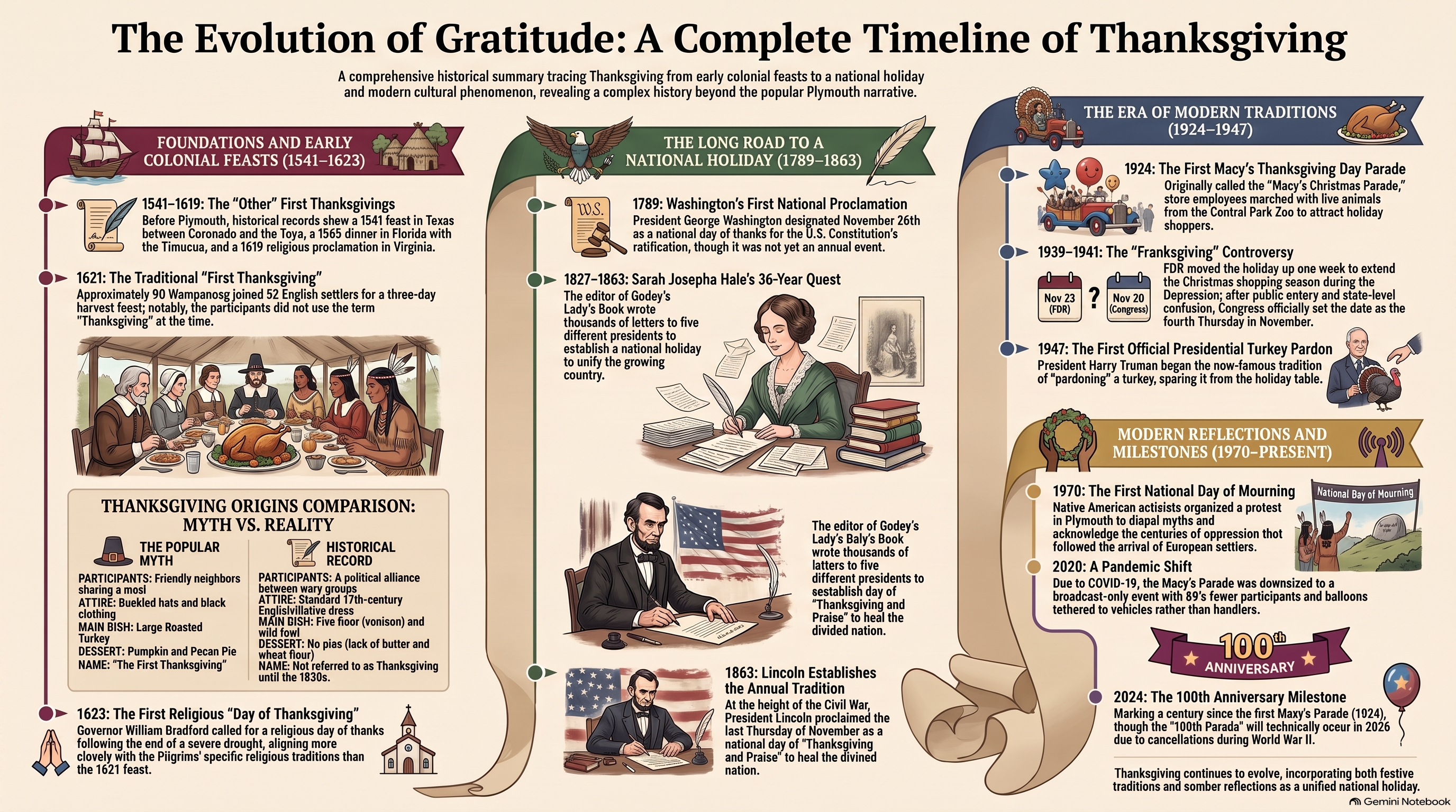 A short history of the Thanksgiving holiday